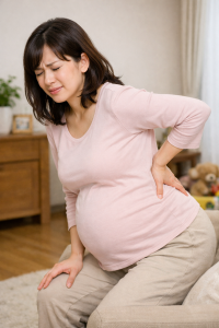 【妊娠中の腰痛でお悩みの方へ】